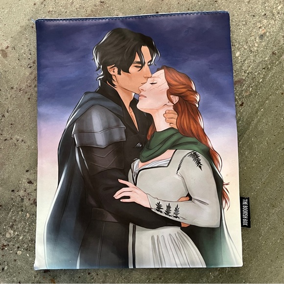 The Bookish Box From Blood And Ash Poppy & Casteel Book Sleeve - Picture 1 of 5
